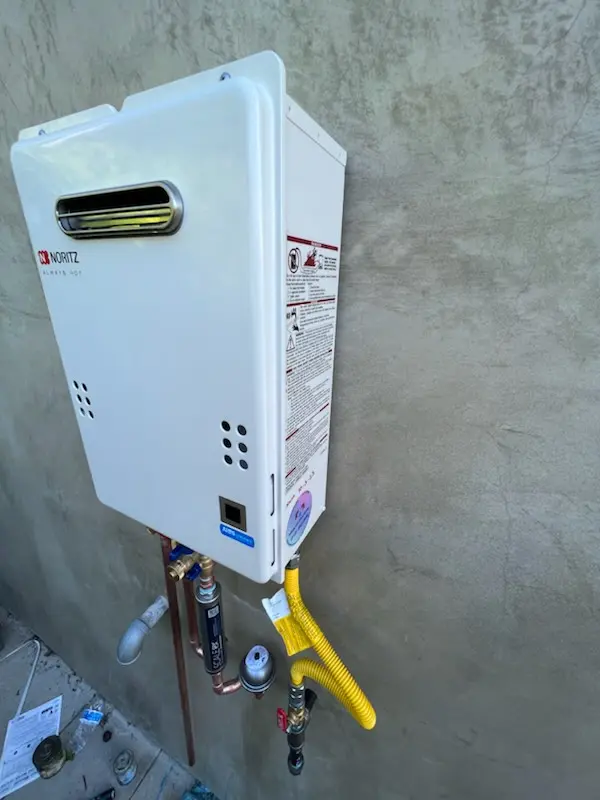 Tankless water heater installation for Rosedale homes